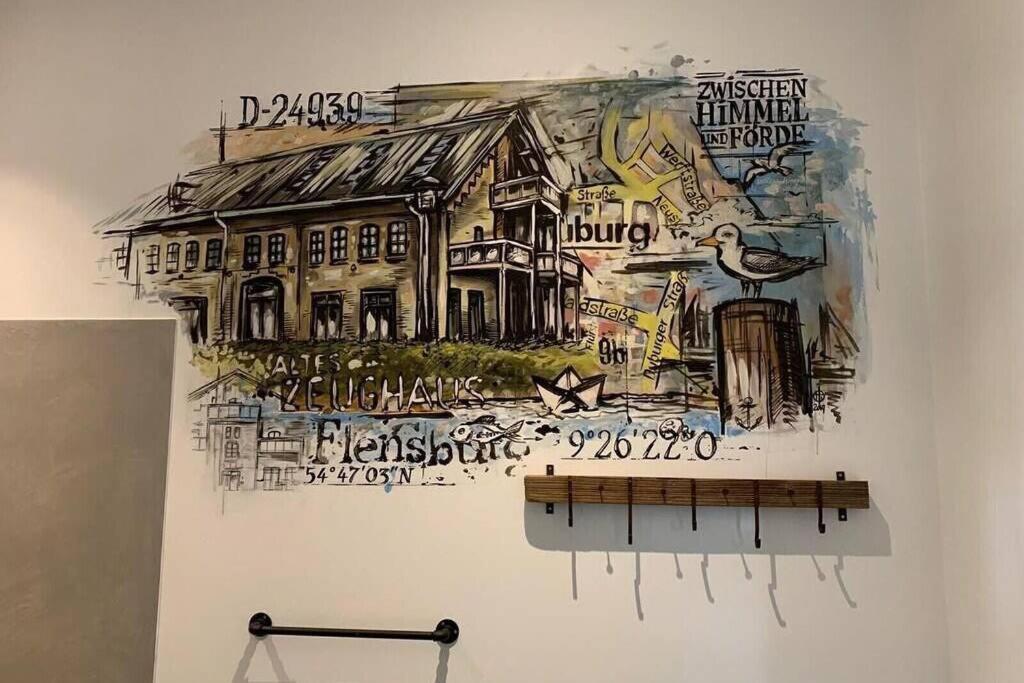 Ferienwohnung Altes Zeughaus Flensburg Exterior foto